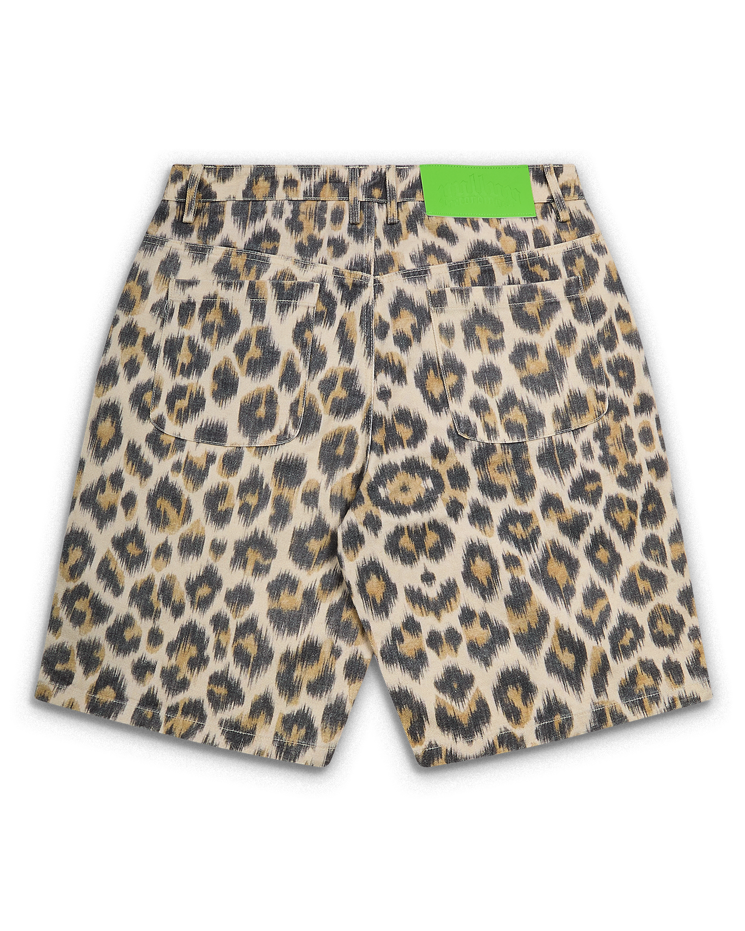 Leopard Washed Jorts