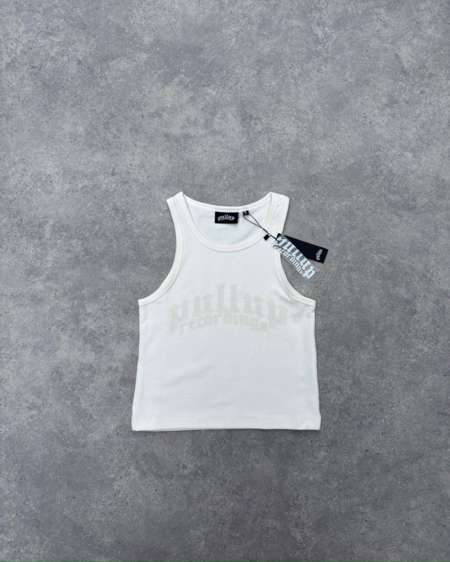 PullUp Tonal Tank Top White (WMNS)