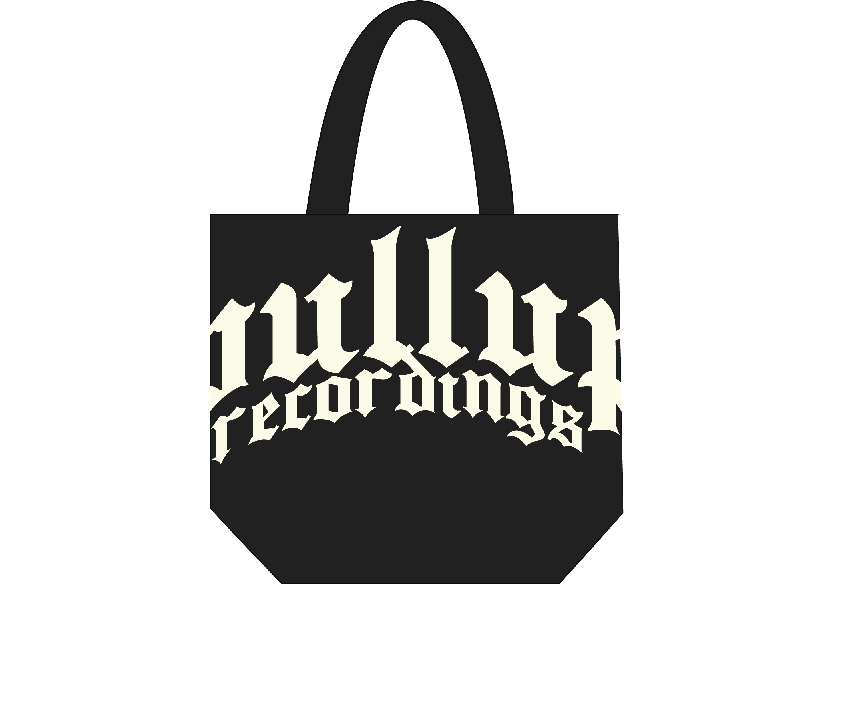 PullUp Tote Bag Black