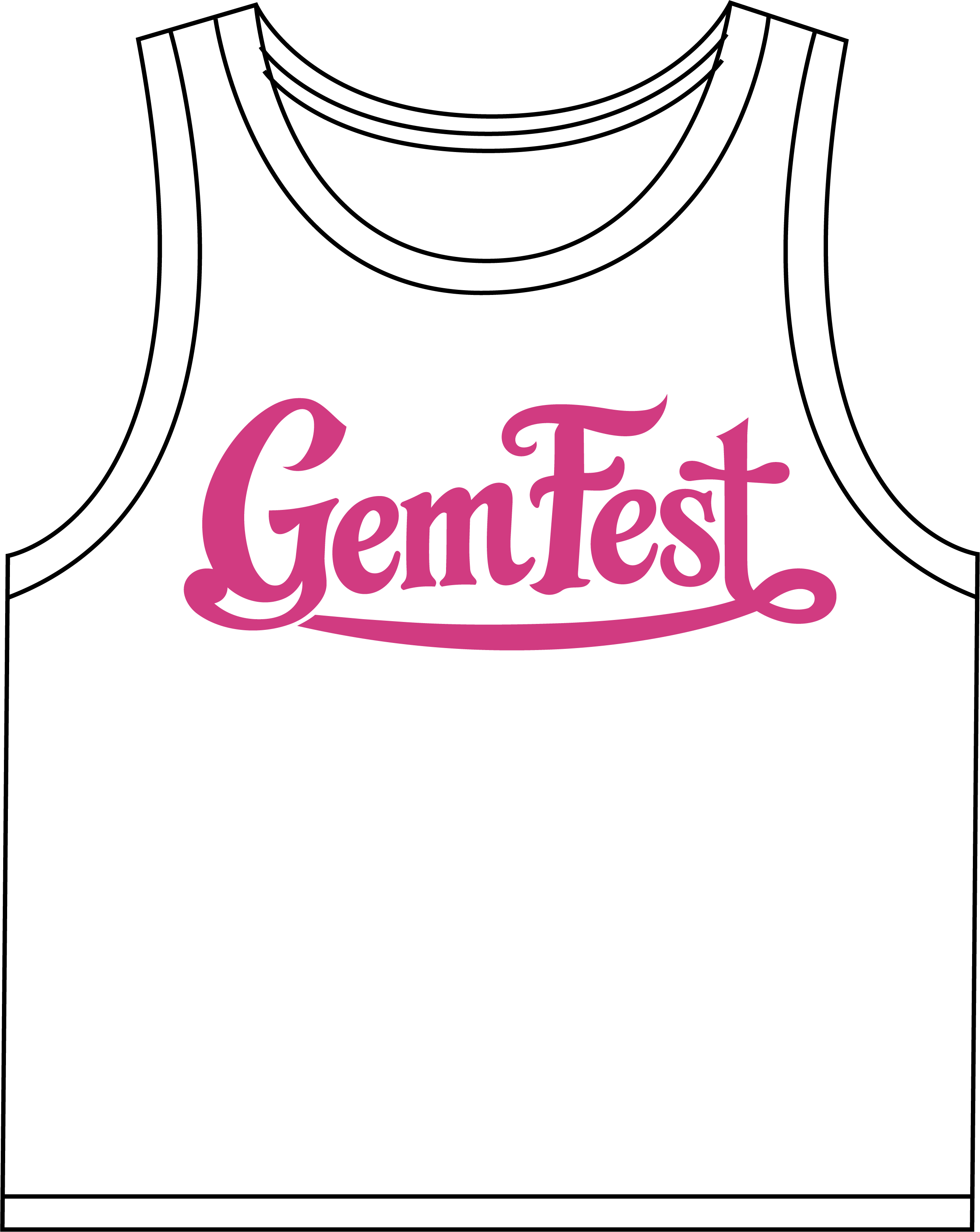GemFest Tank Top White (WMNS)