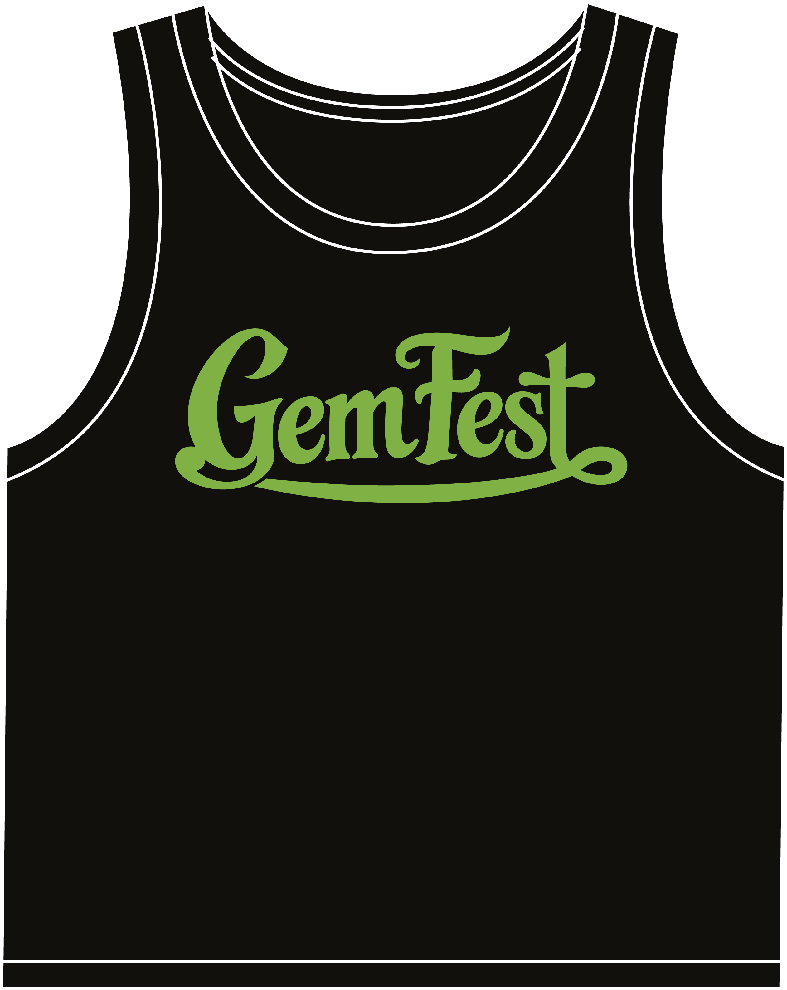 GemFest Tank Top Black (WMNS)