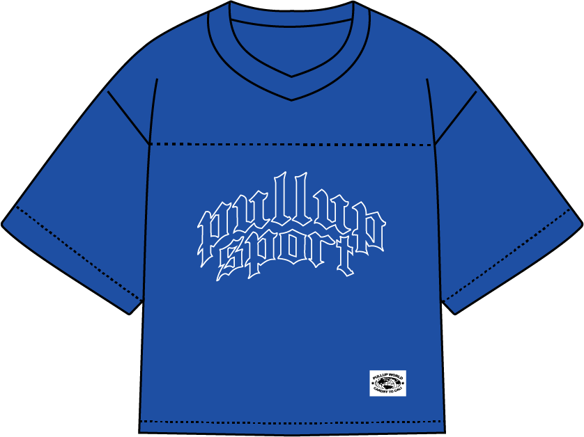 PullUp Mesh Jersey Blue