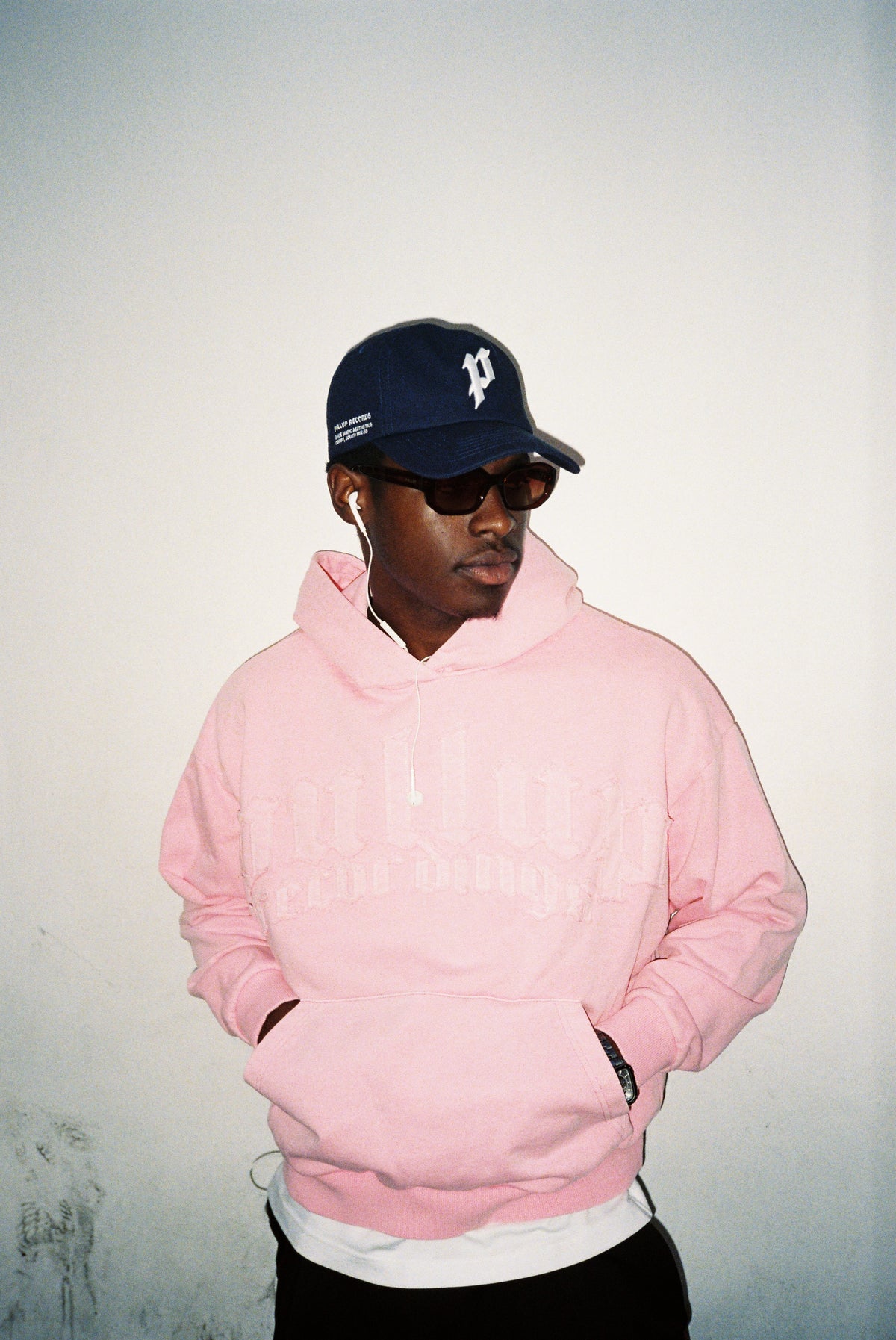 P Logo Navy Hat
