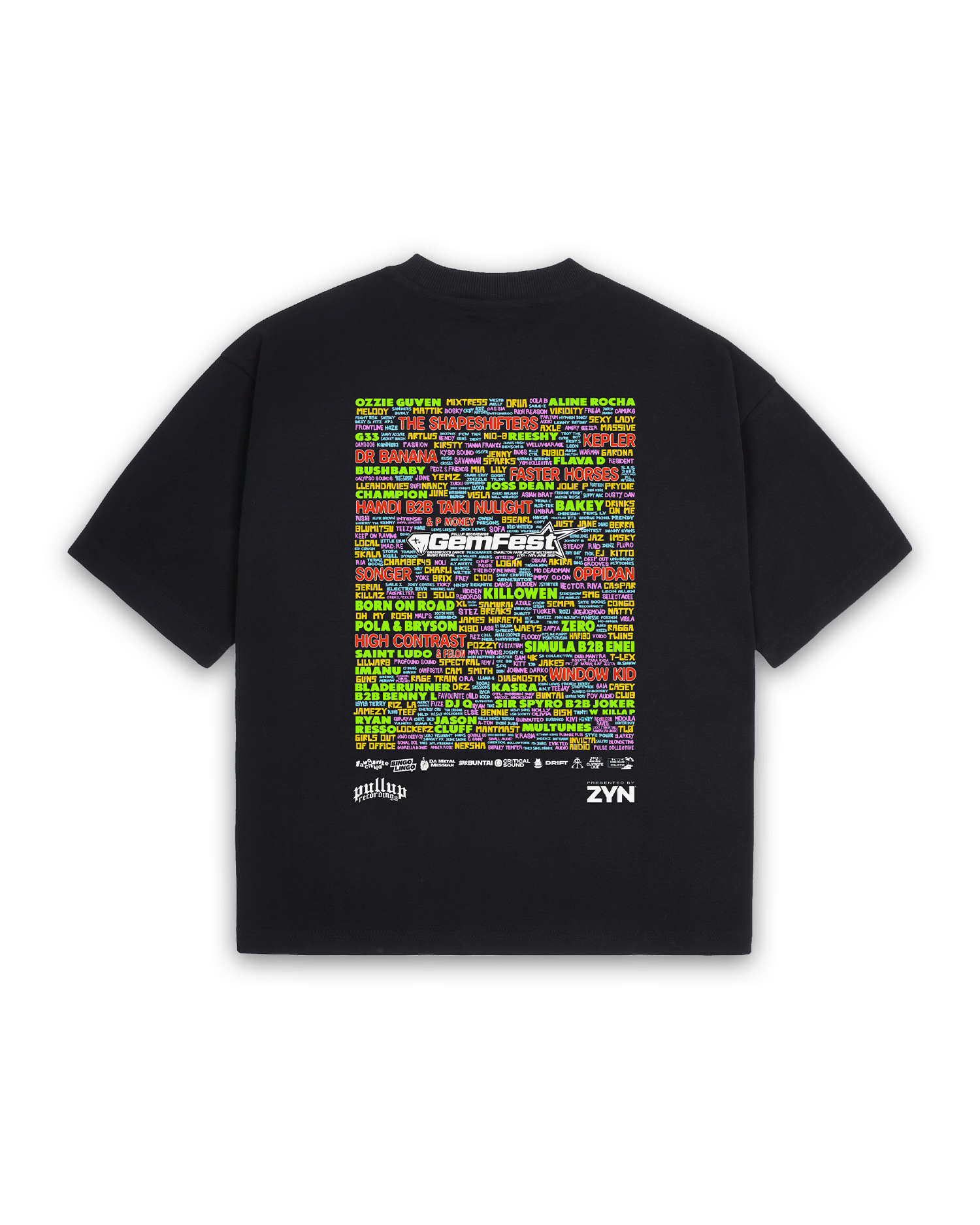 GemFest Line Up Tee