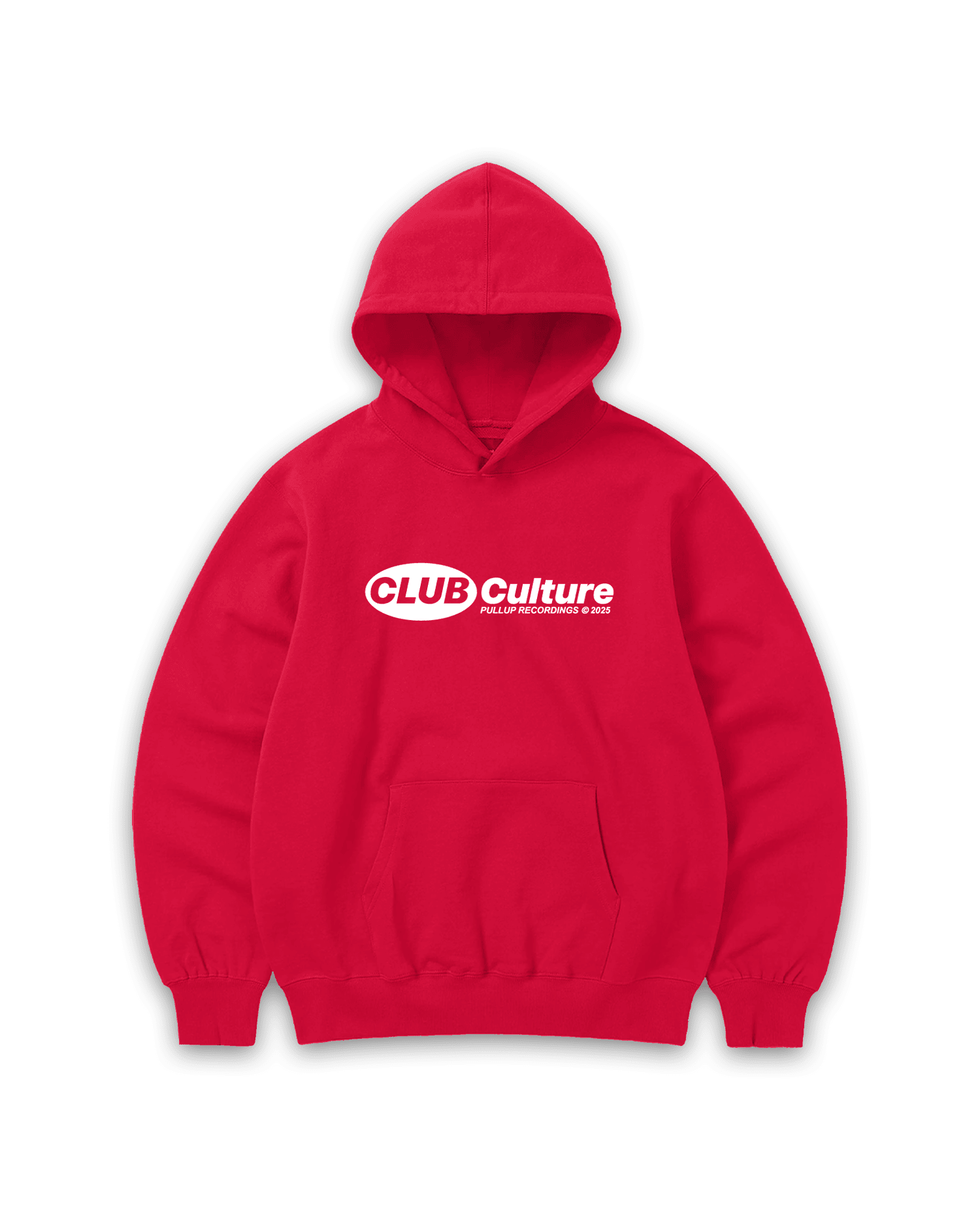 CLUB Culture Basics Hoodie - Red