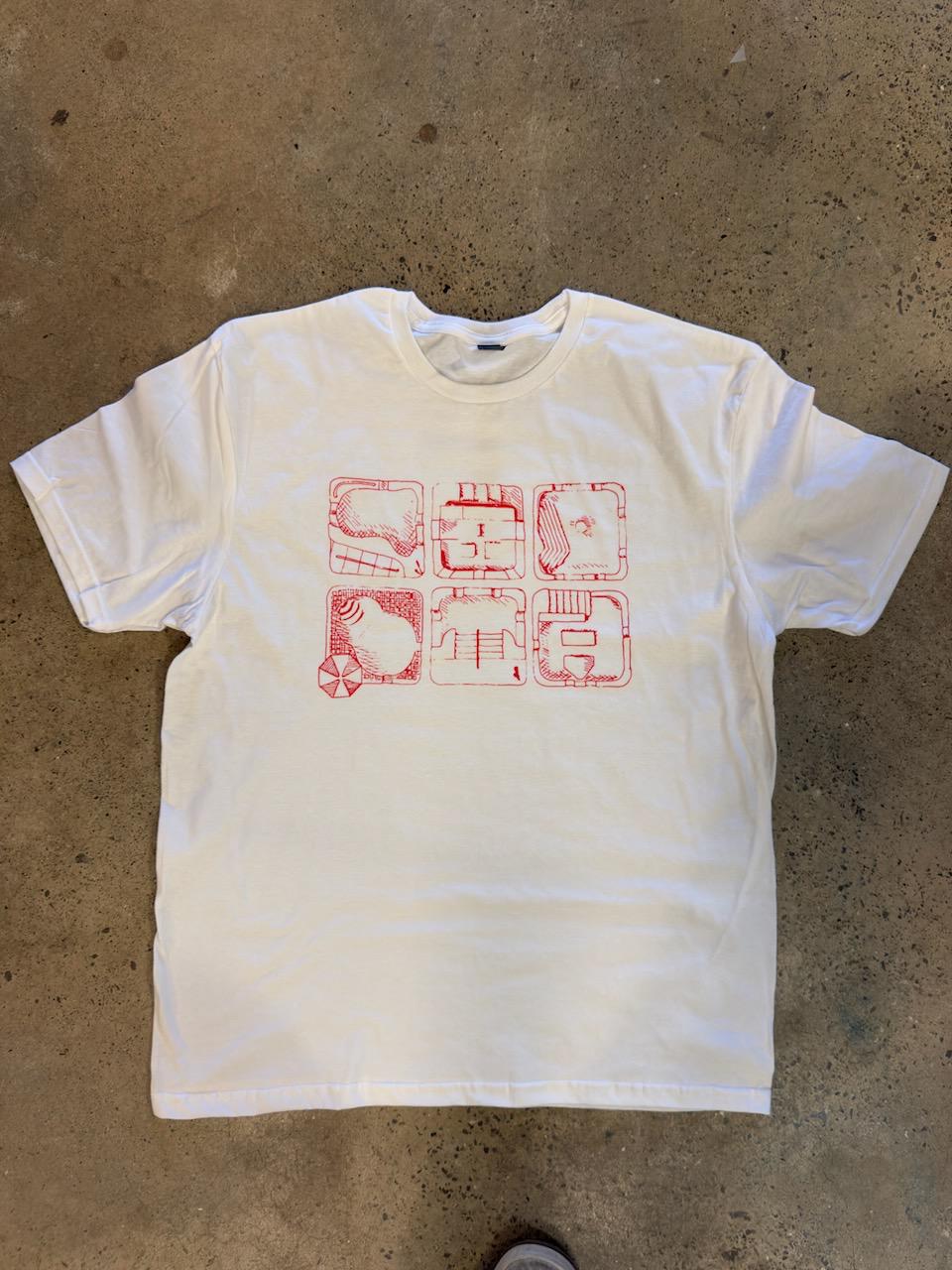 SPARCS - White Printed Tee