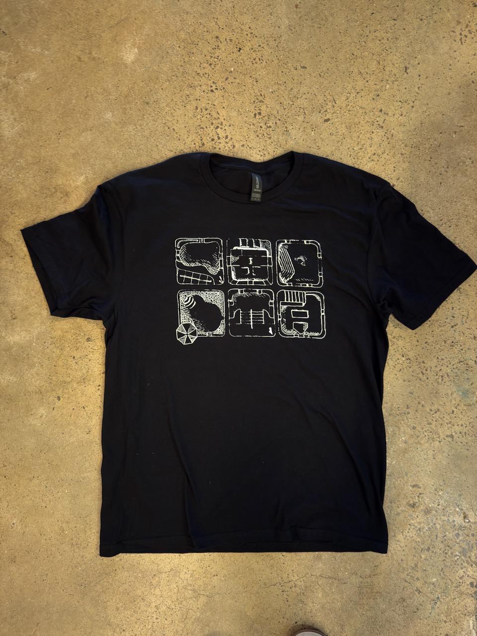 SPARCS - Black Printed Tee